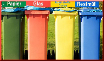 Сортировка мусора в Германии